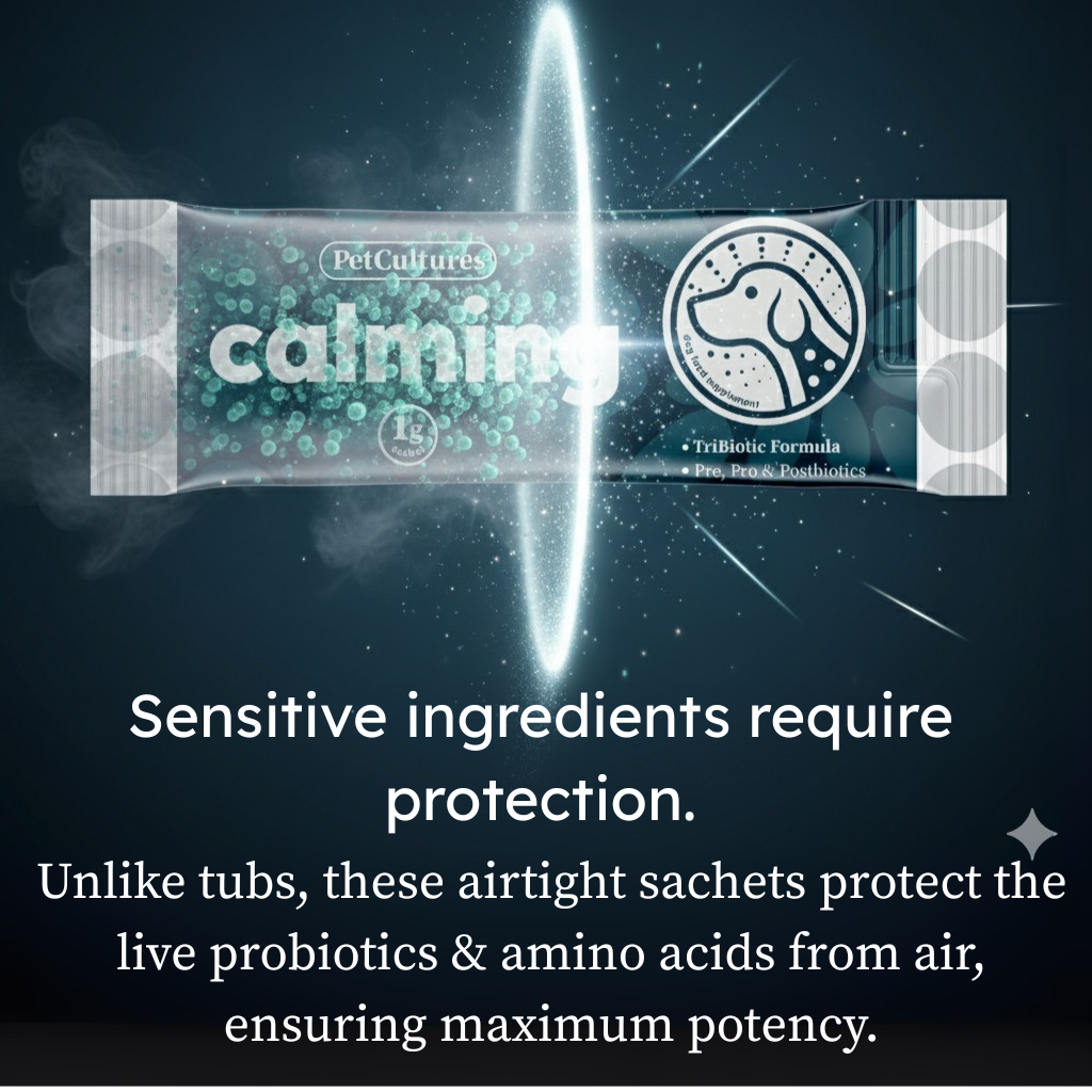 PetCultures Advanced Calming Tribiotic Formula for Dogs