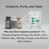 PetCultures Tribiotic Skin & Coat Formula for Dogs