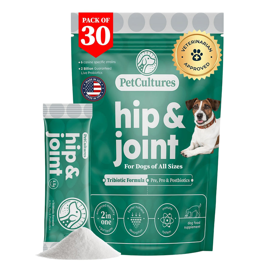 Support your dog's mobility and joint health for more comfortable, active days.
